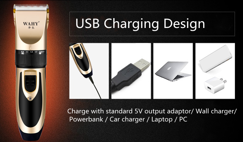 ماكينة قص الشعر المنزلية USB B60